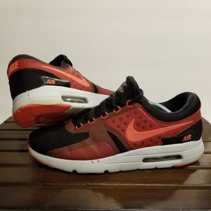 Nike Air Max Zero Black Infrared Sz 12